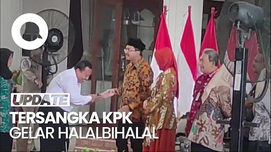  Jadi Tersangka KPK, Bupati Sidoarjo Tetap Gelar Halalbihalal