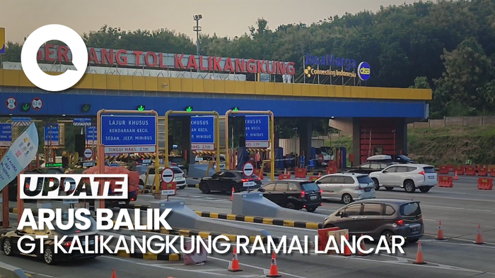 GT Kalikangkung Ramai Lancar di H+6 Lebaran