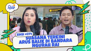 Suasana Terkini Arus Balik di Bandara Ngurah Rai