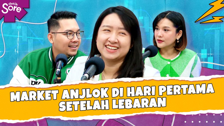 Market Anjlok di Hari Pertama Setelah Lebaran
