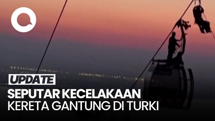 Petaka Kereta Gantung Turki yang Evakuasinya Sampai 23 Jam