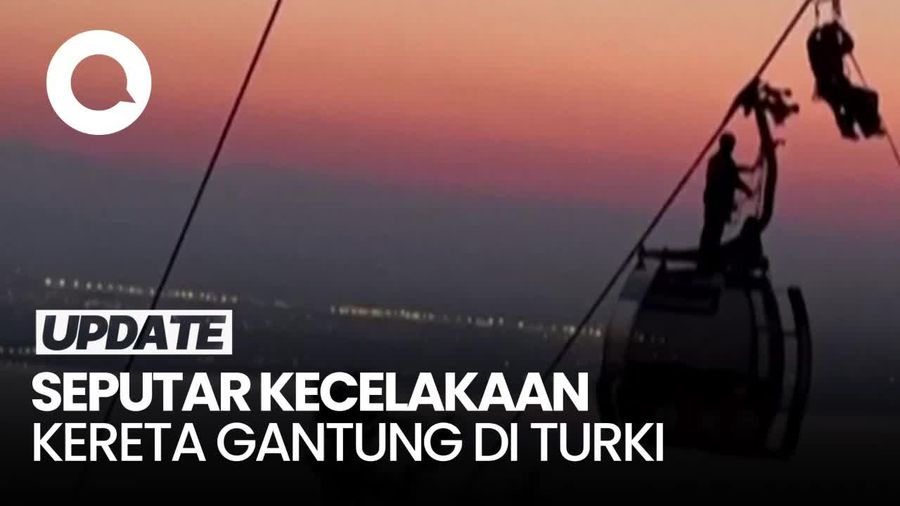 Petaka Kereta Gantung Turki yang Evakuasinya Sampai 23 Jam