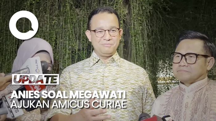 Anies soal Megawati Ajukan Amicus Curiae: Menggambarkan Situasi Serius