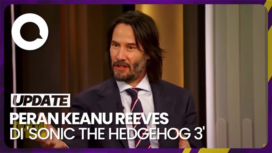 Kabar Keanu Reeves Jadi Pengisi Suara Shadow di Sonic the Hedgehog 3
