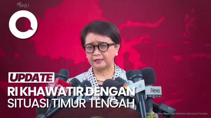 Iran-Israel Memanas, Menlu Retno Telepon Menlu Iran hingga Wamenlu AS