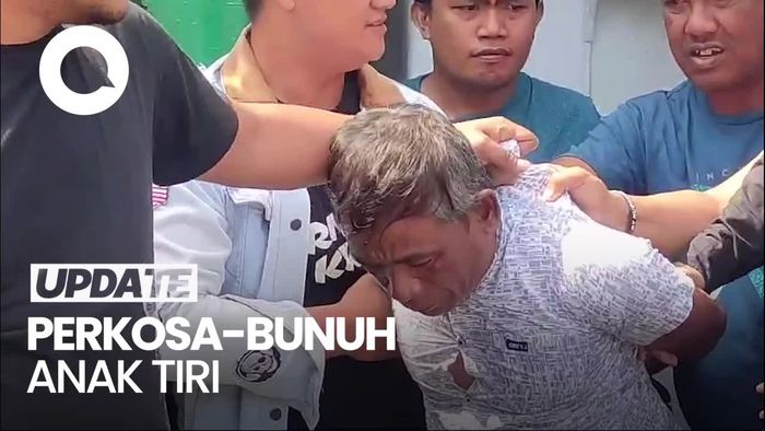 Detik-detik Penangkapan Pelaku Pemerkosa-Bunuh Anak Tiri di Minahasa