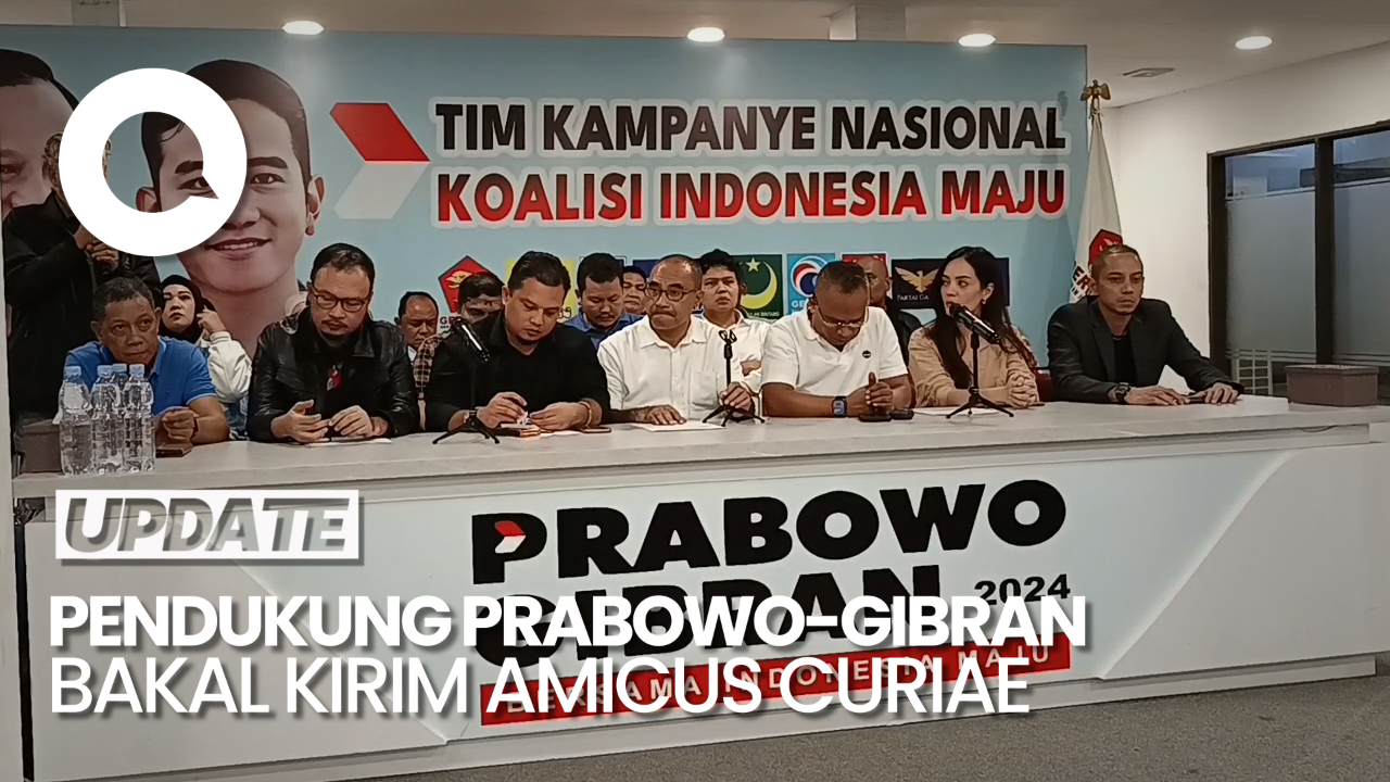 10 Ribu Pendukung Prabowo-Gibran Bakal Kirim Amicus Curiae Ke MK