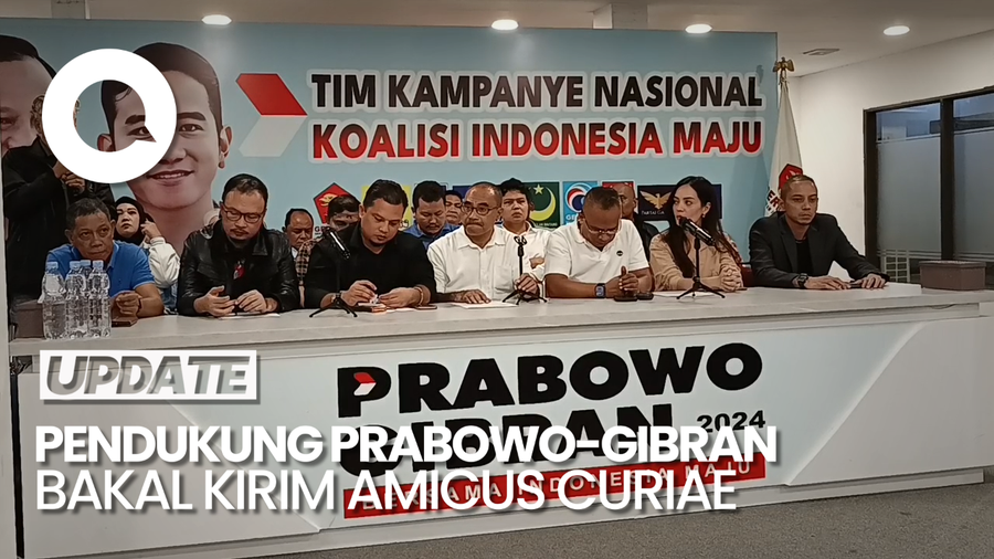 10 Ribu Pendukung Prabowo-Gibran Bakal Kirim Amicus Curiae ke MK