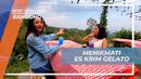 Menikmati Liburan, Bersantai Sambil Menyantap Eskrim Gelato Beragam Rasa, Bandung