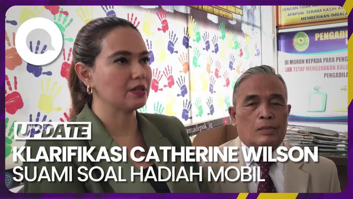 Beda Jawab Catherine Wilson-Suami soal Hadiah Mobil Ditarik Leasing