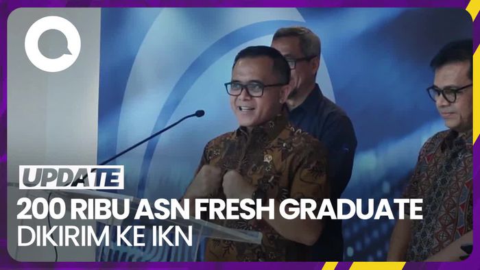 Paparan MenPAN-RB soal 200 Ribu ASN Fresh Graduate Dikirim ke IKN