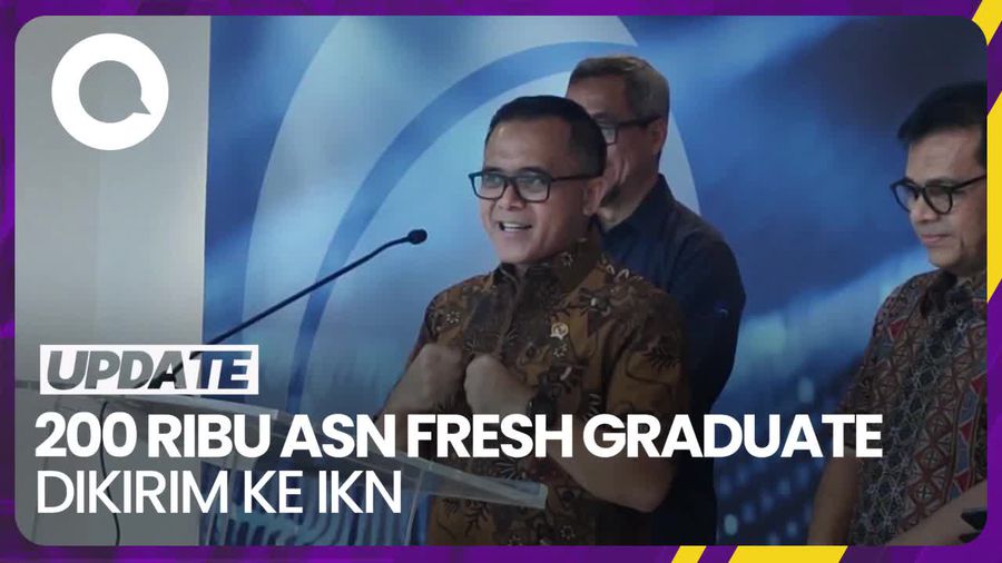 Paparan MenPAN-RB soal 200 Ribu ASN Fresh Graduate Dikirim ke IKN