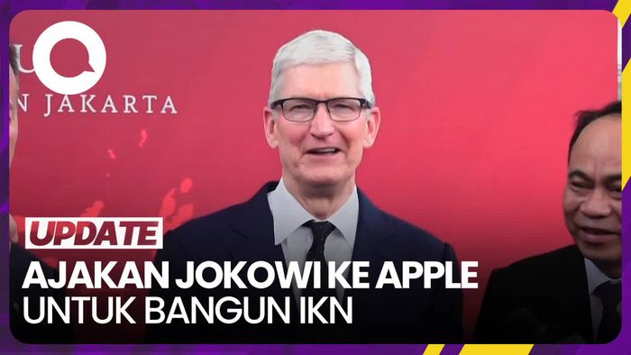 Jokowi Ajak Apple Kontribusi di IKN, Menkominfo: Disambut Baik Tim Cook
