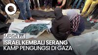 Zionis Israel Kembali Serang Kamp Pengungsi di Gaza, 11 Orang Tewas