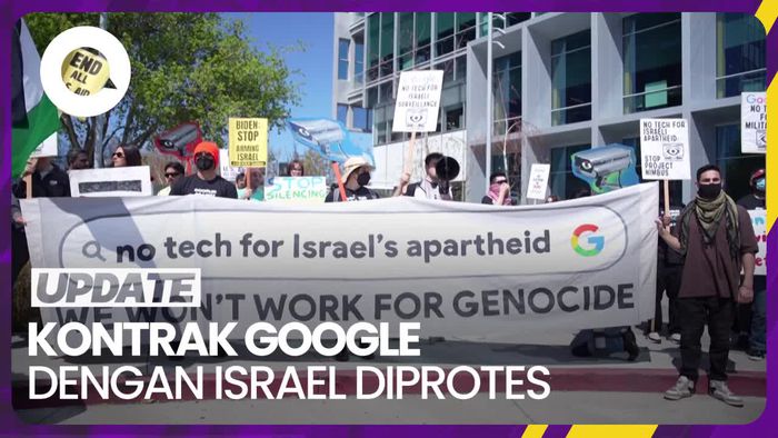 Kala Google Dituntut Akhiri Kontrak Cloud dengan Israel