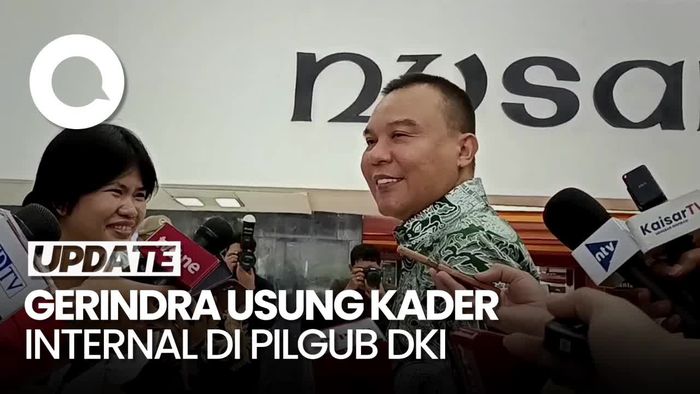 Gerindra Akan Usung Kader Internal Baru di Pilgub Jakarta