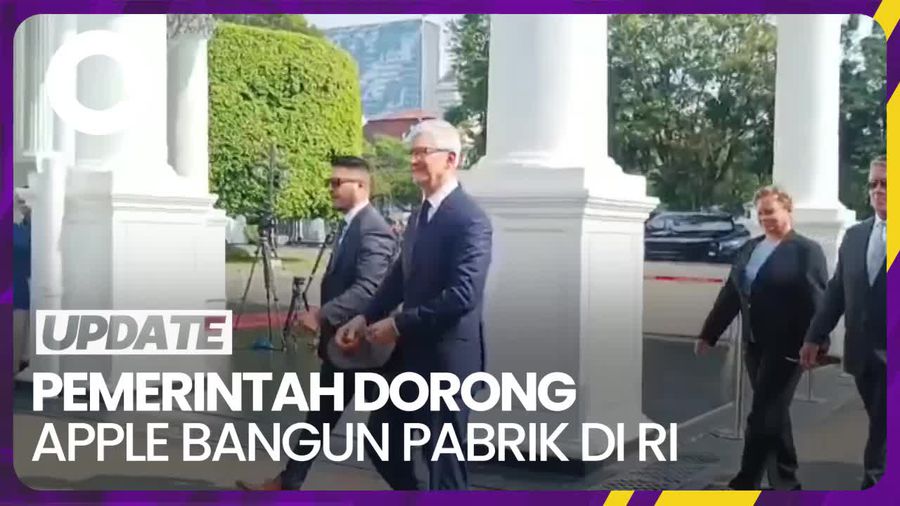 Bertemu Tim Cook, Pemerintah Dorong Pembangunan Pabrik Apple di RI