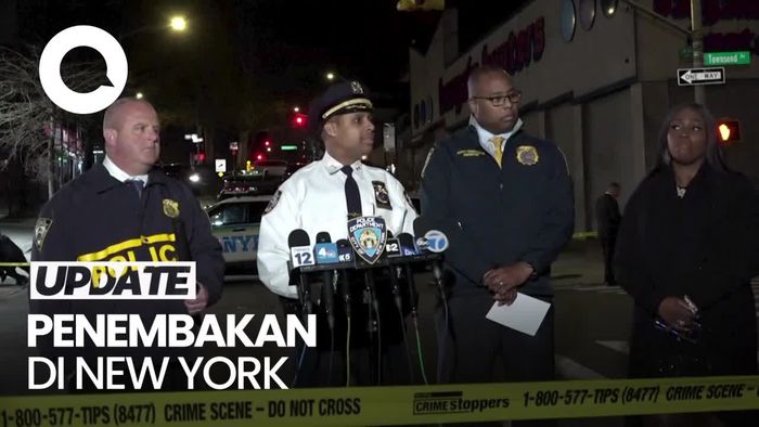 Aksi Brutal Geng Bersenjata Tembaki 4 Orang di New York