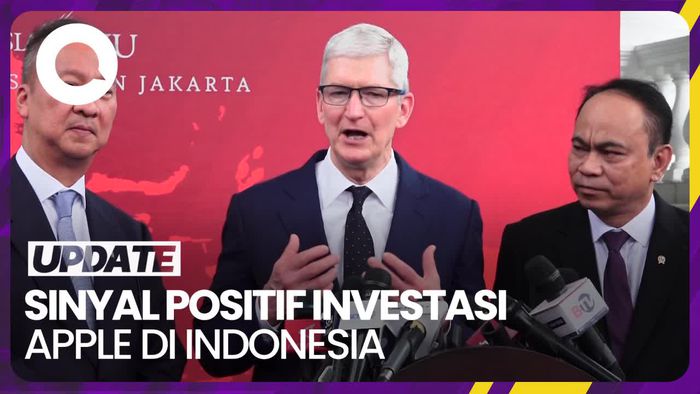 Sinyal Bos Apple Investasi di RI: Kami Percaya Pada Negara Ini