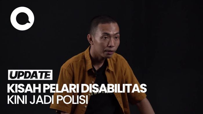 Kisah Damara, Pelari Disabilitas yang Sukses Kejar Mimpi Jadi Polisi