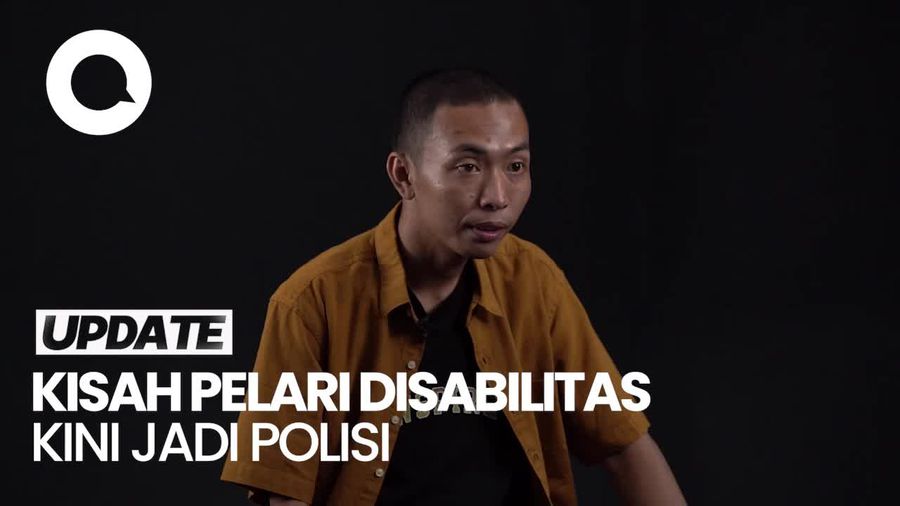 Kisah Damara, Pelari Disabilitas yang Sukses Kejar Mimpi Jadi Polisi