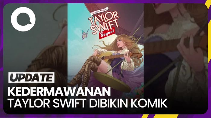 Melihat Komik Baru Perjalanan Filantropi Taylor Swift