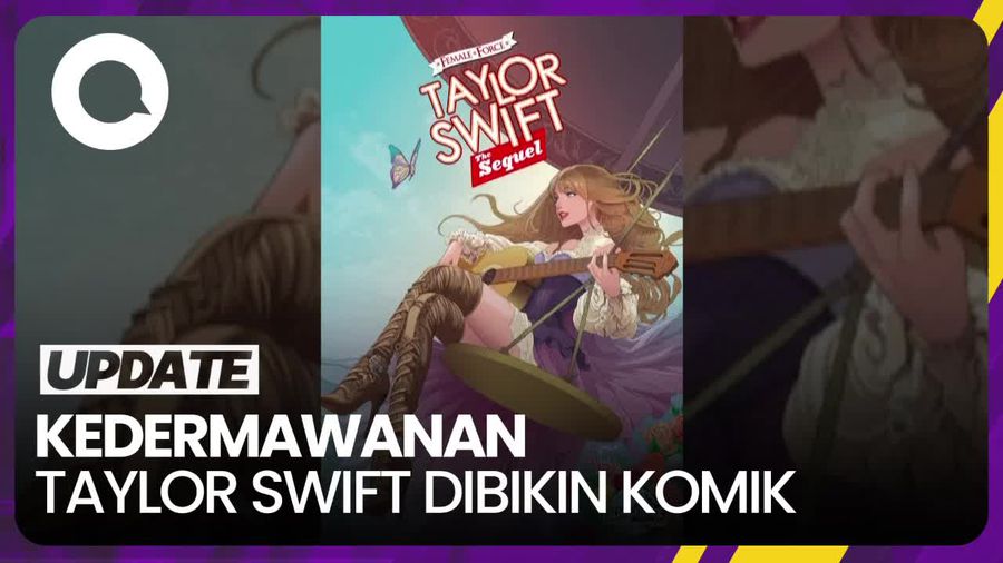 Melihat Komik Baru Perjalanan Filantropi Taylor Swift