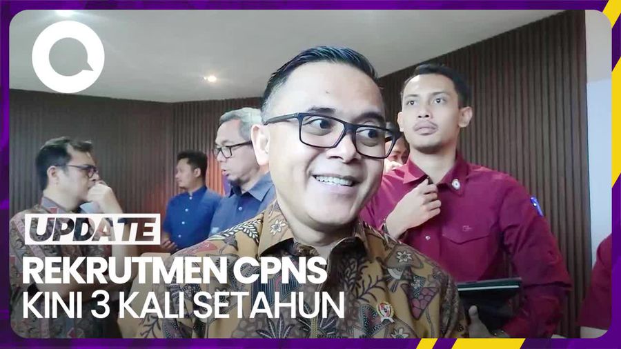 Rekrutmen CPNS Kini 3 Kali Setahun, Peluang Jadi ASN Makin Terbuka