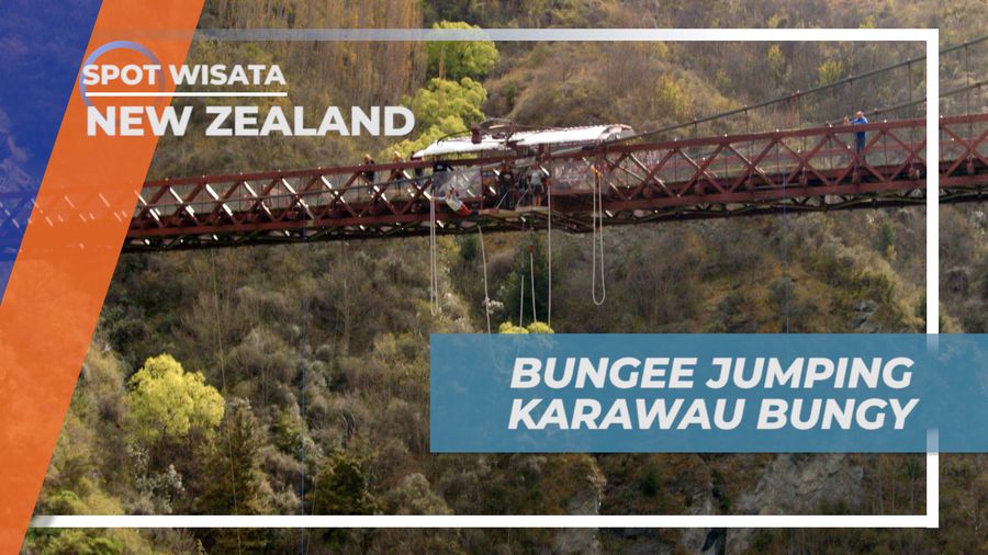 Berpetualang Seru Mencoba Bungee Jumping di Karawau Bungy, New Zealend