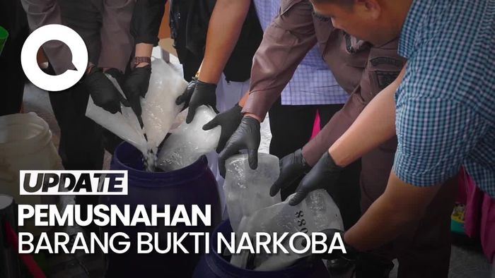 Polda Sumsel Musnahkan 7 Kg Sabu dan 117 Butir Ekstasi