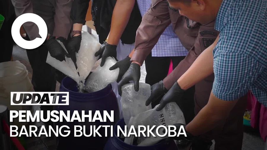 Polda Sumsel Musnahkan 7 Kg Sabu dan 117 Butir Ekstasi