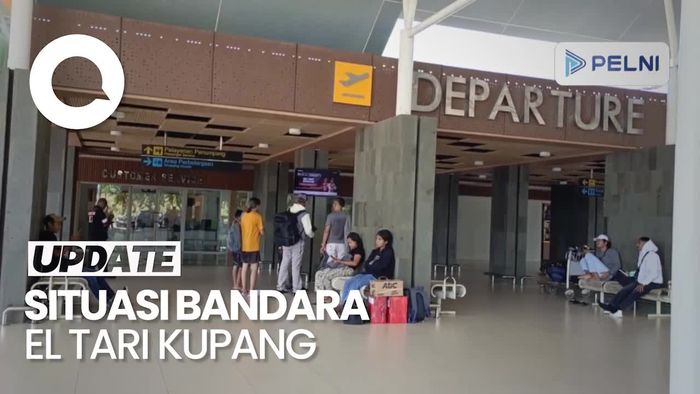 Arus Mudik Lebaran, Bandara El Tari Kupang Sepi