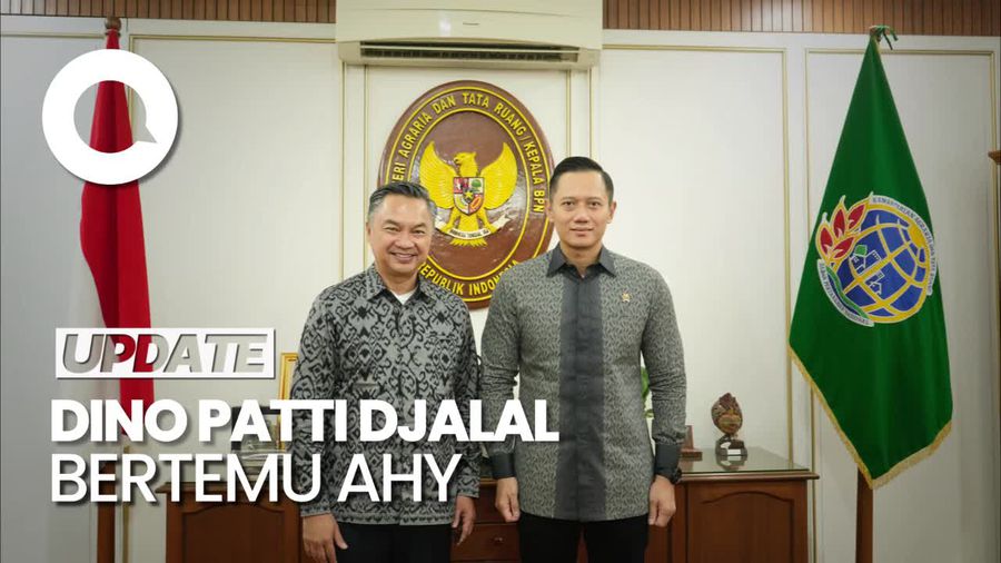 Dino Patti Djalal Bertemu Menteri AHY, Cerita Jadi Korban Mafia Tanah