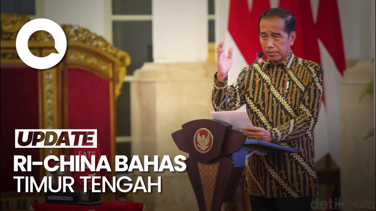 Jokowi Yakin China Akan Ikut Mencegah Eskalasi Di Timur Tengah