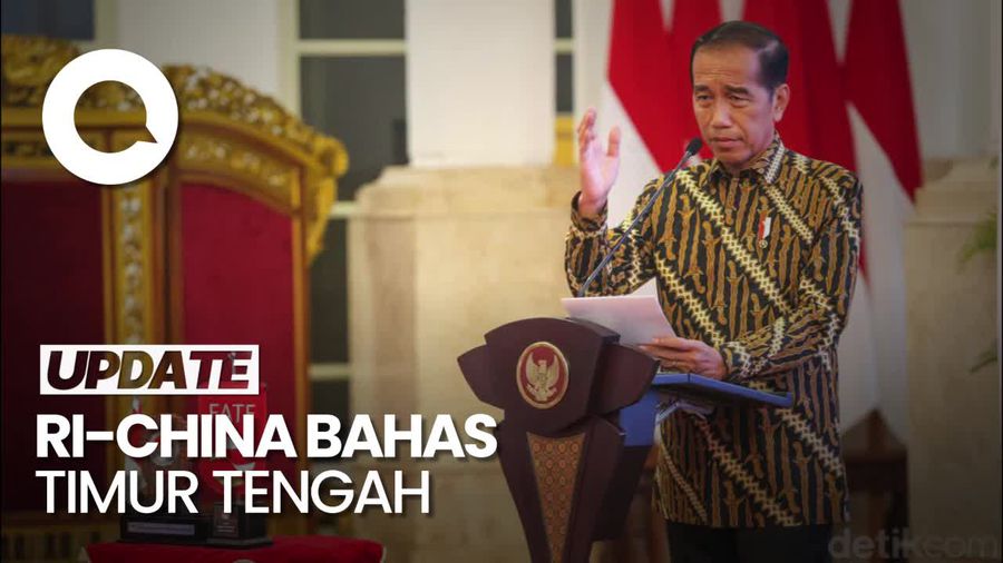 Jokowi Yakin China Akan Ikut Mencegah Eskalasi di Timur Tengah