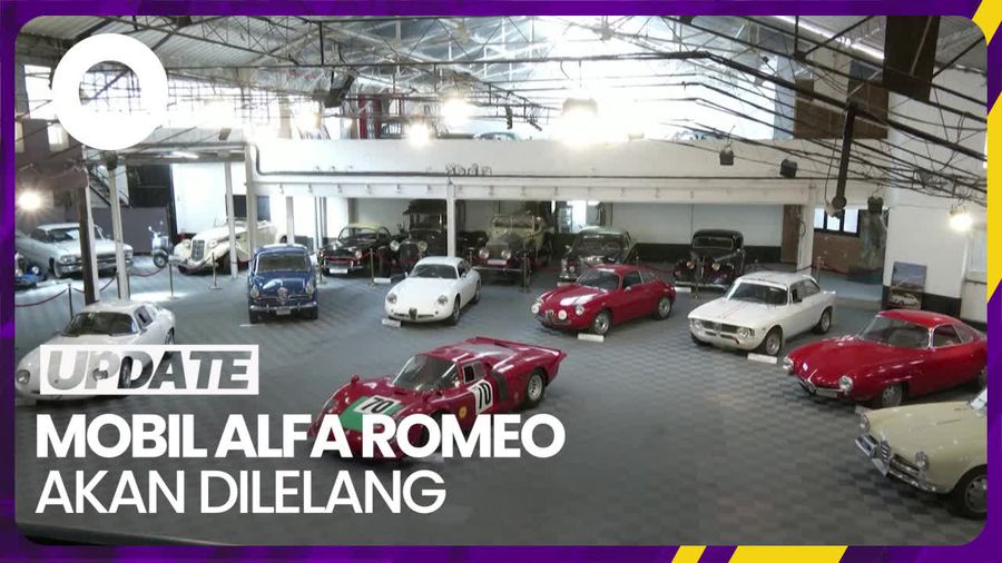 Wujud Mobil Alfa Romeo yang Dilelang di Paris