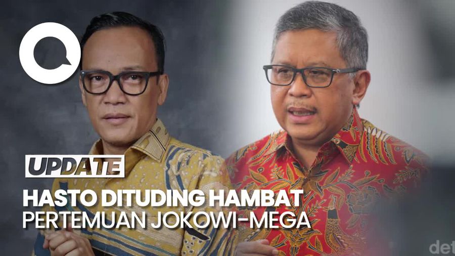 Disebut Hambat Pertemuan Mega-Jokowi oleh Joman, Hasto Bilang Begini