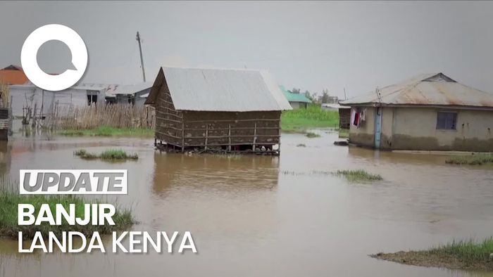 Penampakan Banjir Terjang Kenya, 13 Orang Tewas