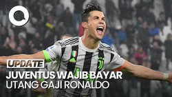 Juventus Diwajibkan Bayar Tunggakan Gaji Cristiano Ronaldo