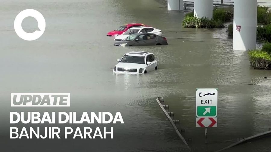 Pusat Meteorologi UEA soal Banjir Parah di Dubai: Sejarah dalam 57 Tahun