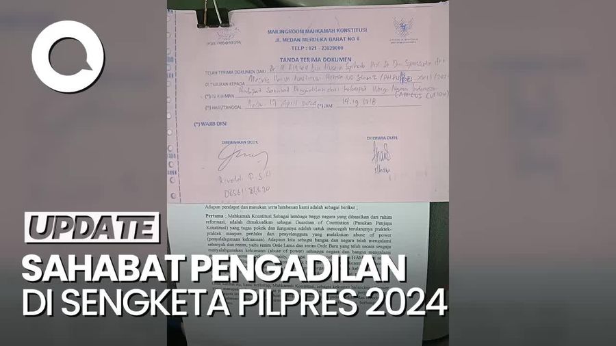 Megawati-Habib Rizieq Ajukan Diri Jadi Amicus Curiae