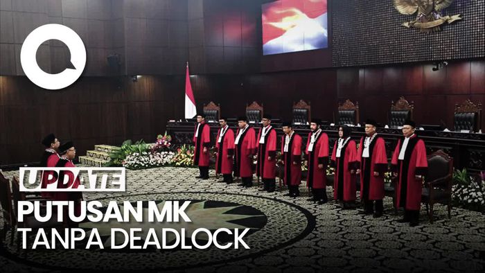 MK Pastikan Tak Ada Deadlock saat Putuskan Sengketa Pilpres