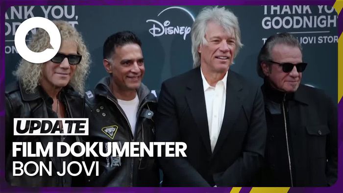 Kisah 40 Tahun Karier Bon Jovi Dibuat Film Dokumenter 