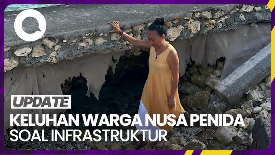 Infrastruktur Utama di Nusa Penida Rusak