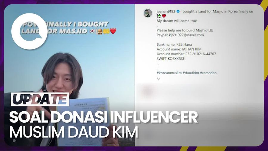Federasi Muslim Korea Tegaskan Tak Terafiliasi dengan Donasi Influencer Daud Kim