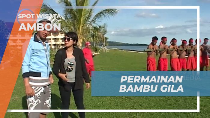 Melihat Pertunjukan Seni Budaya Bambu Gila Khas Kota Ambon