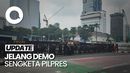 Jalan Medan Merdeka Barat Jakpus Ditutup Jelang Demo Siang Ini