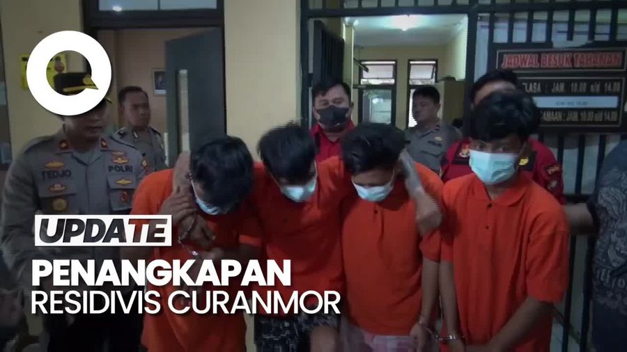 4 Sindikat Curanmor di Jaksel Ditangkap, Pelaku Didor
