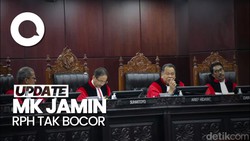 Hakim MK Gelar RPH hingga Minggu, Jamin Tak Akan Bocor