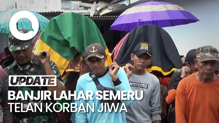 Jembatan Putus Akibat Diterjang Banjir Lahar Semeru, Pasutri di Lumajang Tewas